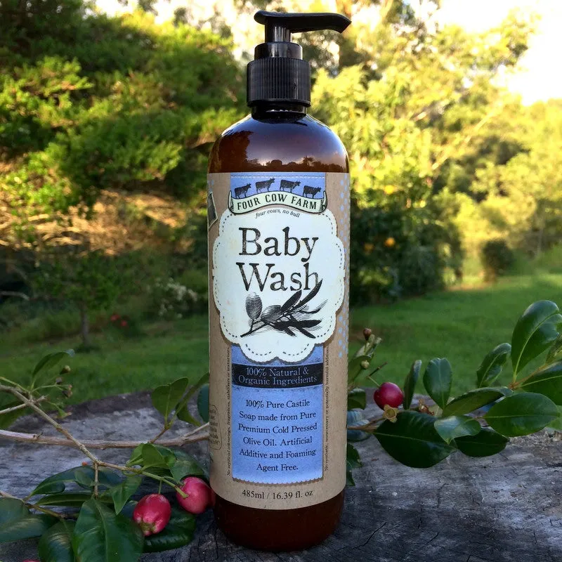 100% Natural Baby Wash 485ml