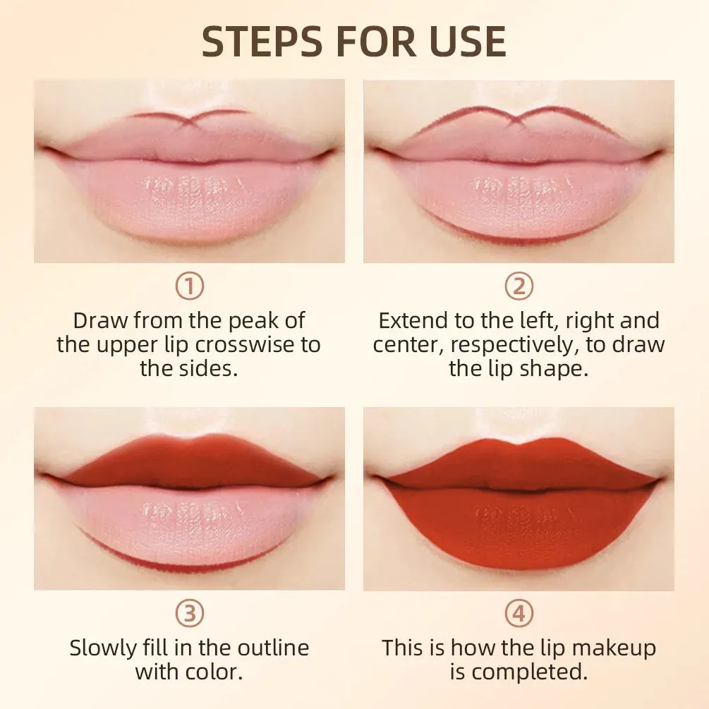 12-Piece Waterproof Lip Liner Set