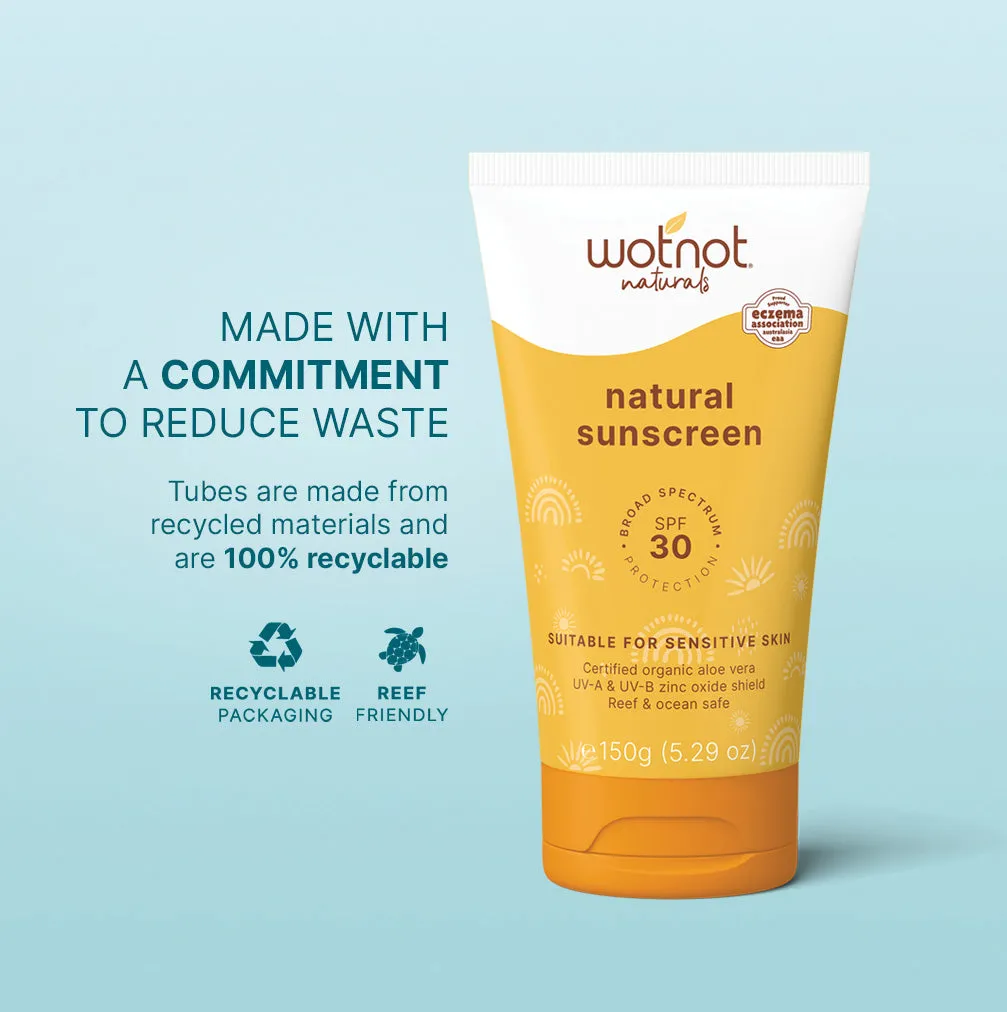 30 SPF Natural Family Sunscreen - Bulk