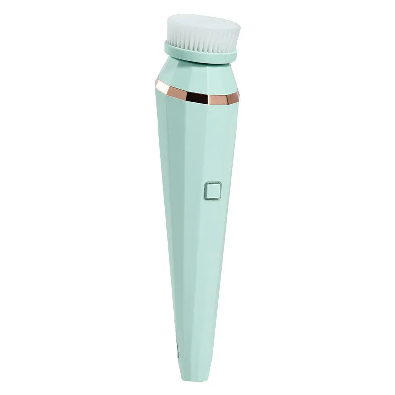 4 in 1 USB Rechargeable Electric Facial Cleansing Brush Soft Skin Care