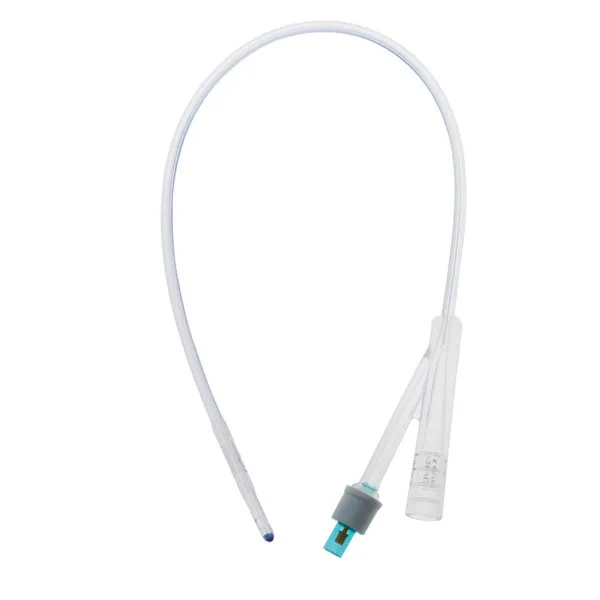 AMSure® 100% Silicone 2-Way Foley Catheters 16"