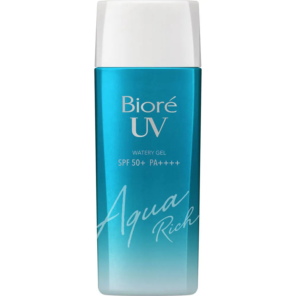 BIORE smooth UV Aqua Rich Watery gel type Sunscreen SPF50  PA    