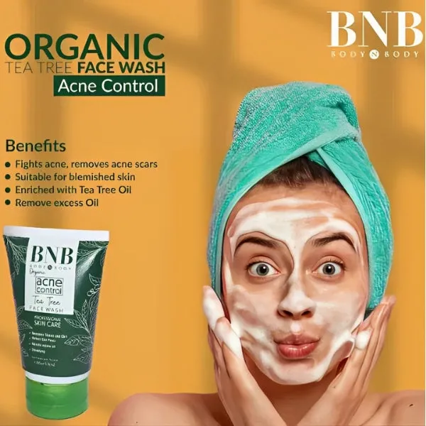 BNB Acne Control Tea Tree Face Wash 120ml