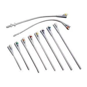 Dover 2-Way Silicone Foley Catheter 20 Fr 30 cc