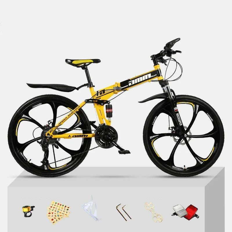 Dual Shock Absorbing Off-road Variable Speed Racing Male And Female Student Bikes