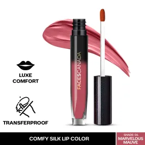 FC Comfy Silk Liquid Lip Color- Marvelous Mauve 04