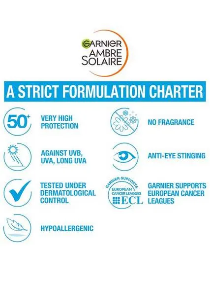 Garnier Ambre Solaire Anti-Dark Spots & Anti-Pollution Super UV Protection Fluid 40ml