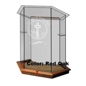 Glass Pulpit NC10/NC10G Prestige FOUNDATION -  FREE SHIPPING!