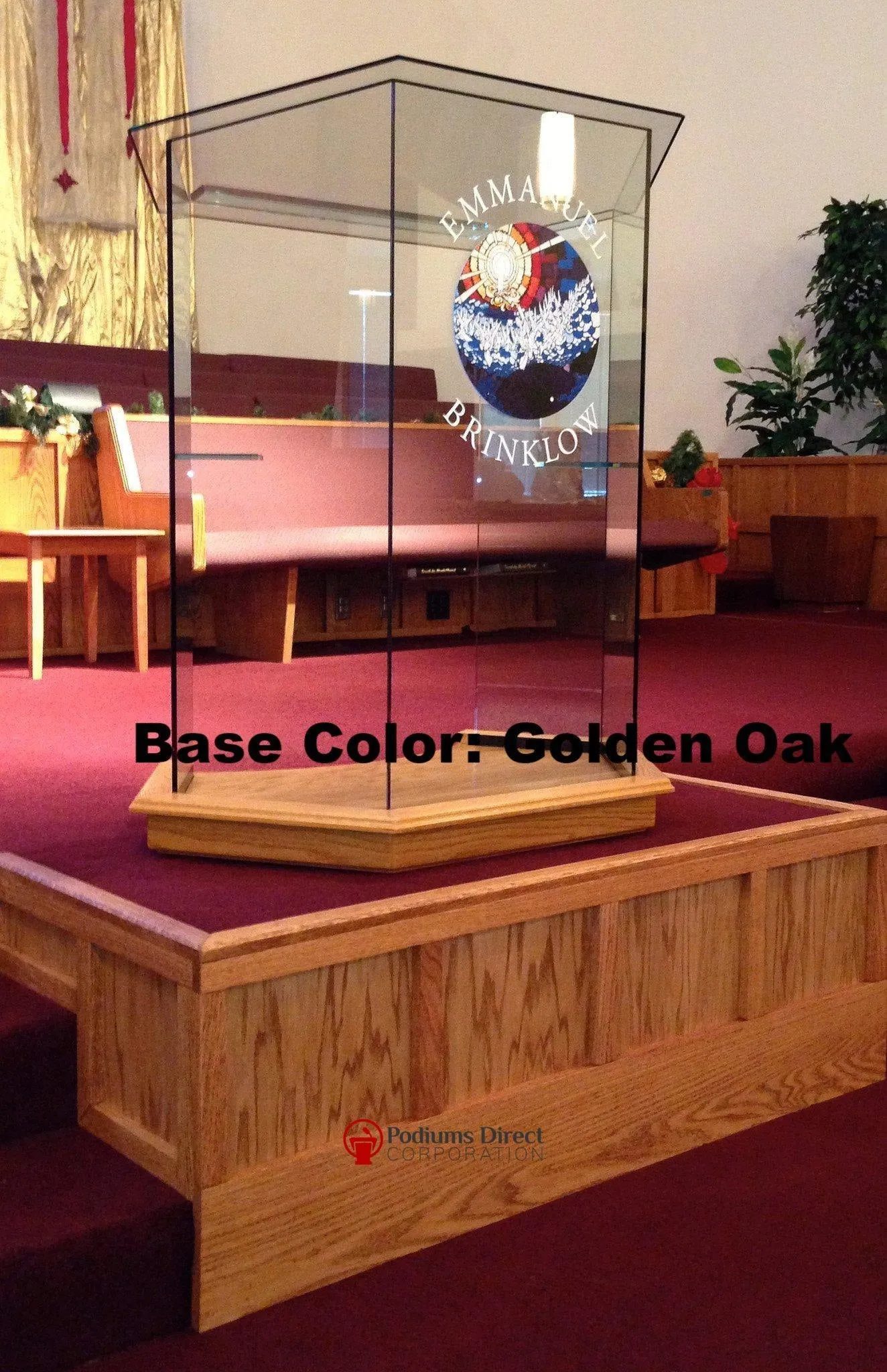 Glass Pulpit NC10/NC10G Prestige FOUNDATION -  FREE SHIPPING!