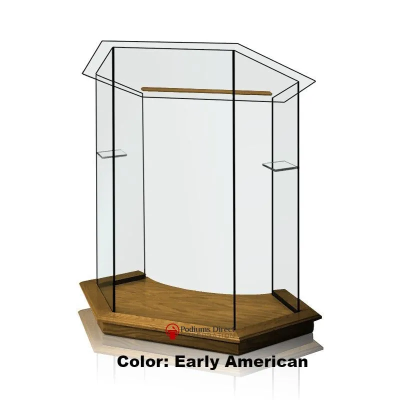 Glass Pulpit NC10/NC10G Prestige FOUNDATION -  FREE SHIPPING!