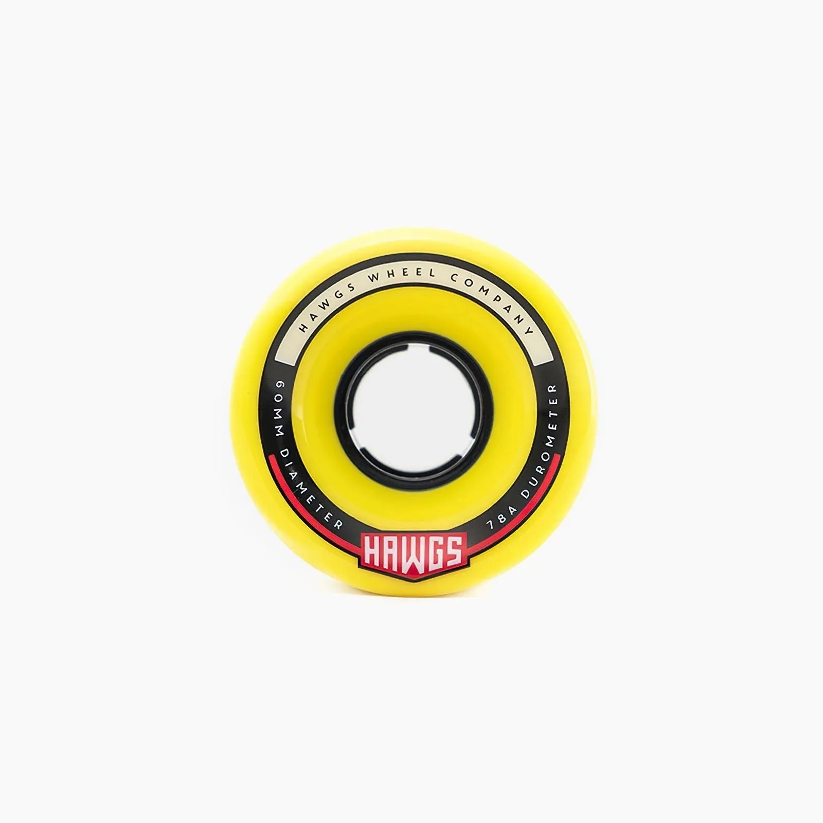 Hawgs Chubby Wheels 60mm 78a - Yellow (Set of 4)