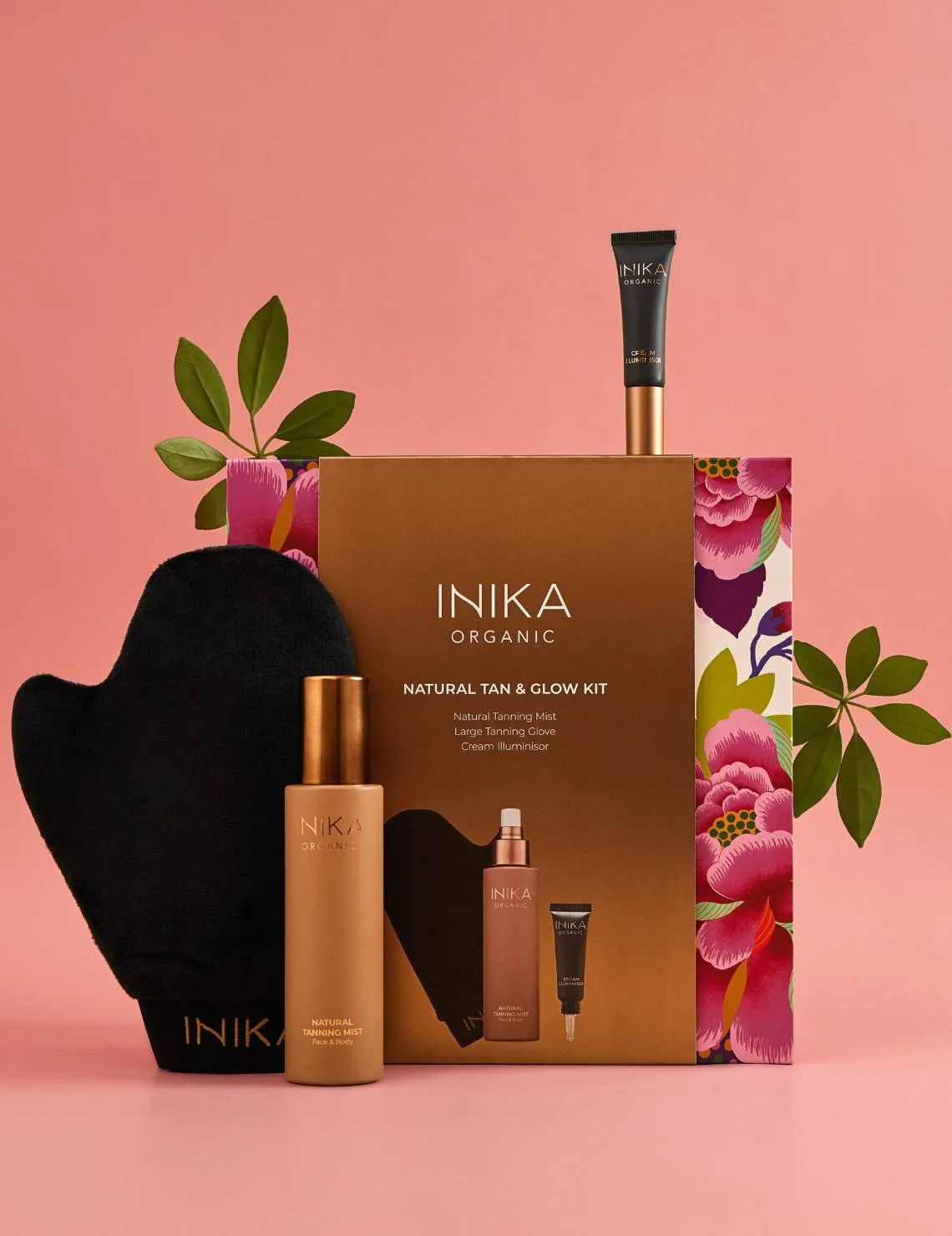 INIKA Organic Natural Tan & Glow Kit