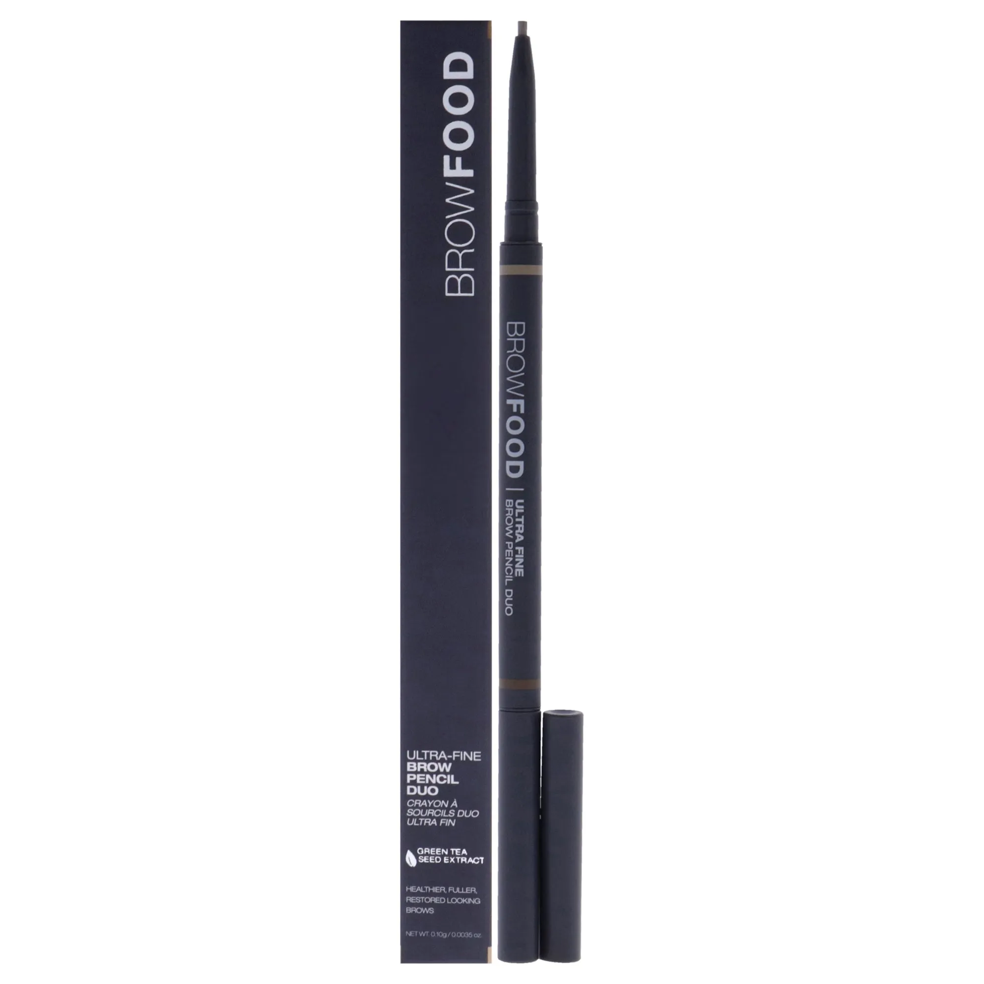 LashFood Browfood Ultra Fine Brow Pencil Duo - Dark Blonde By Lashfood For Women - 0.0035 Oz Eyebrow Pencil  0.0035 oz