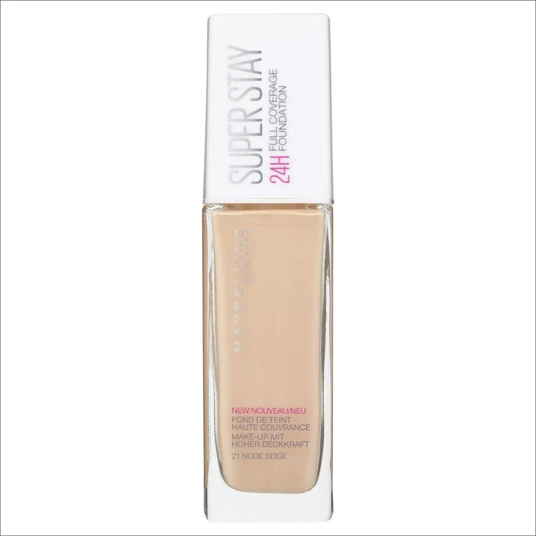 Maybelline Super Stay 24hr Foundation - 21 Nude Beige