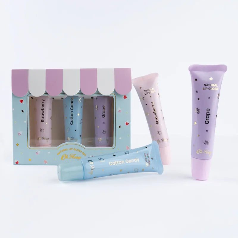 Oh Flossy - Natural Lip Gloss Set