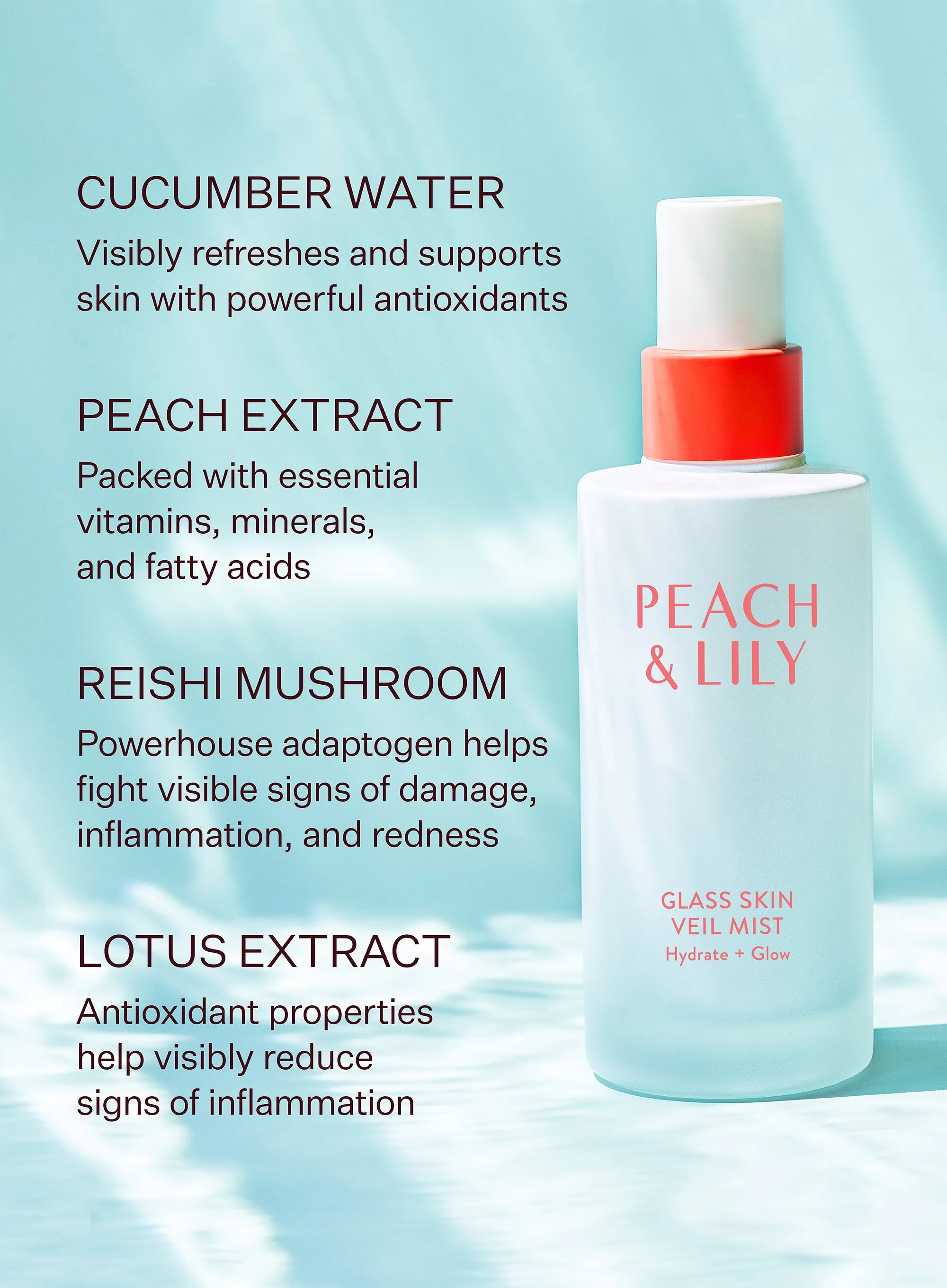 Peach & Lily Glass Skin Veil Mist