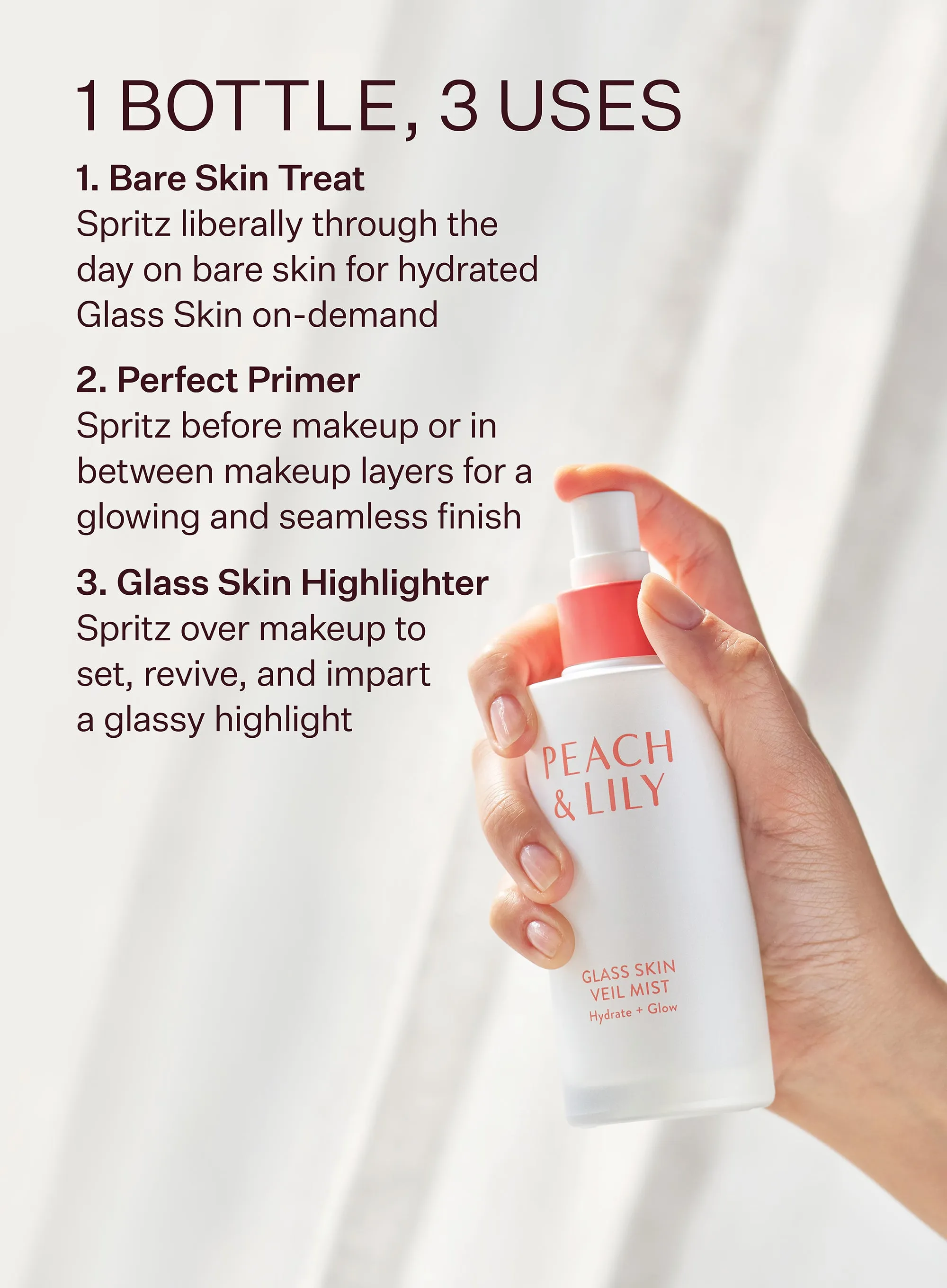 Peach & Lily Glass Skin Veil Mist