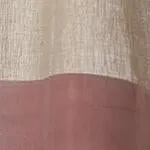 Saveli Curtain Set [Natural/Blush pink]