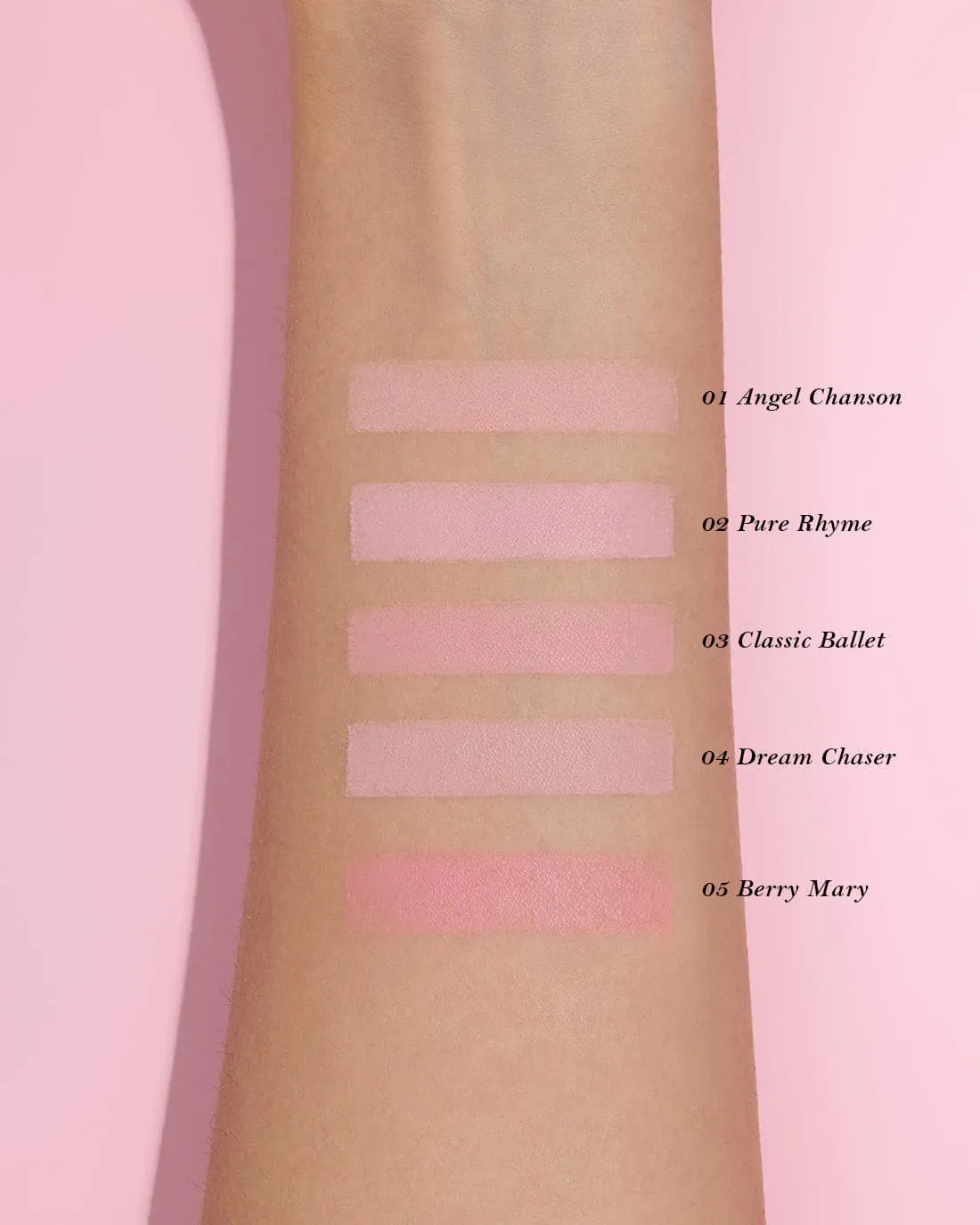 Strawberry Rococo Embossed Blush