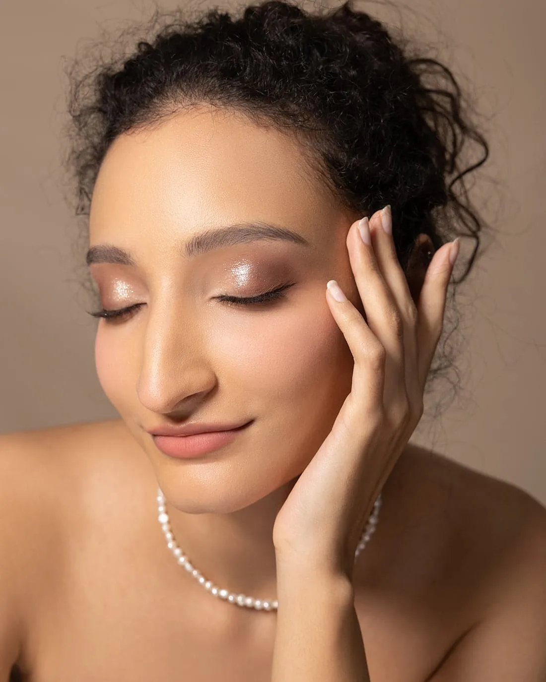 Strawberry Rococo Embossed Blush