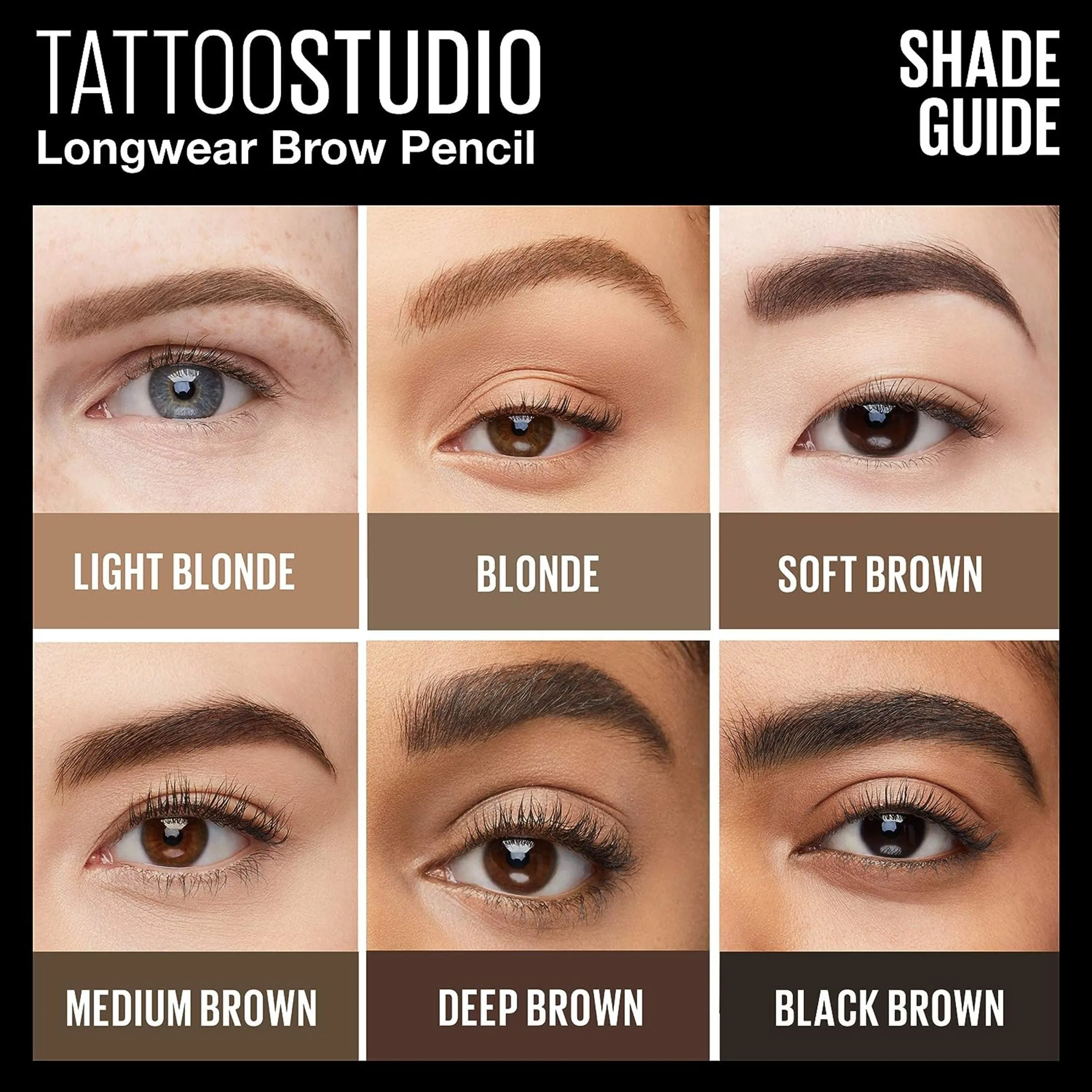 TattooStudio Waterproof Eyebrow Pencil