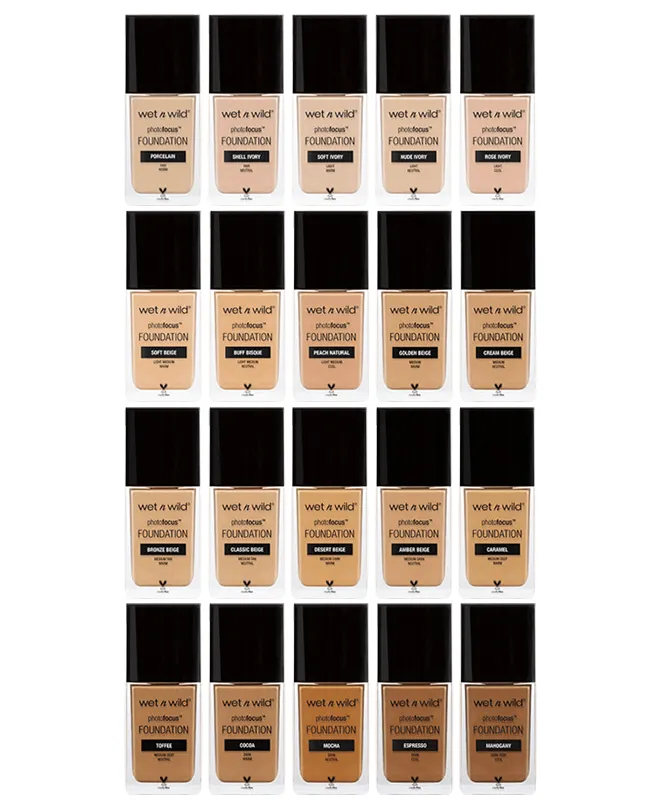 WET N WILD Photo Focus Foundation - Nude Ivory