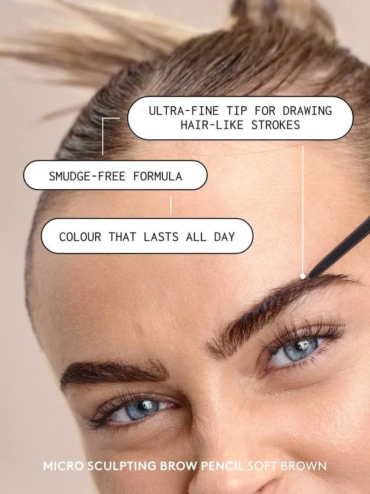 XLASH - Xbrow Micro Sculpting Brow Pencil - Soft Brown