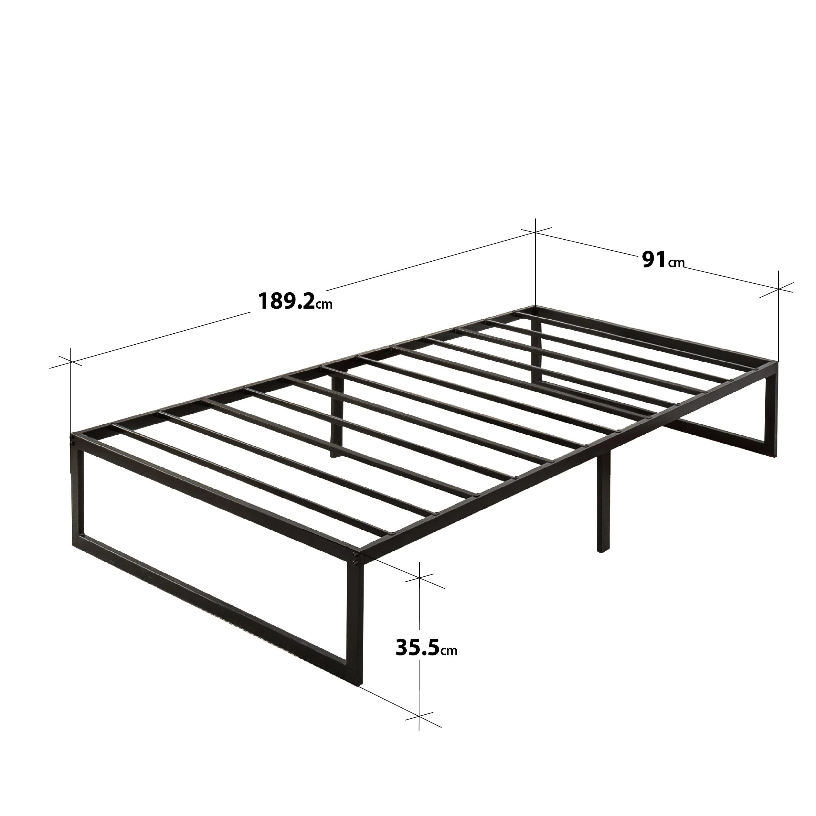 Zinus Quick Lock 35cm Smart Platform Bed (14")